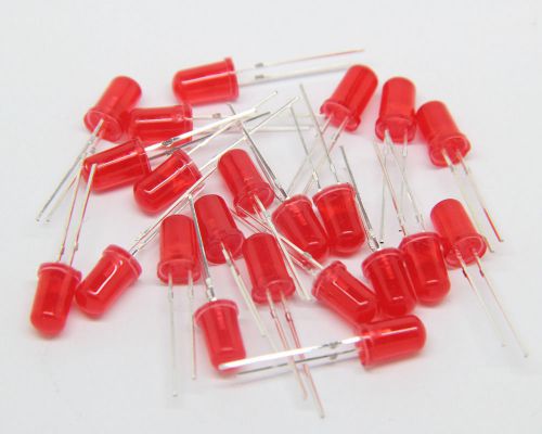 50Pcs Light Emitting Diode LED 5mm Red LED