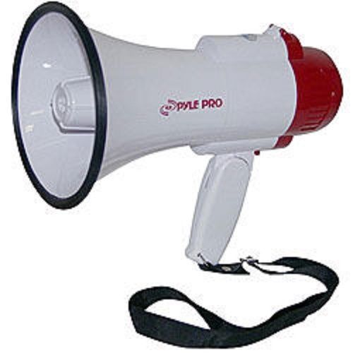 Pyle-Pro Professional Megaphone/Bullhorn with Siren, PMP30, New, Free Shipping