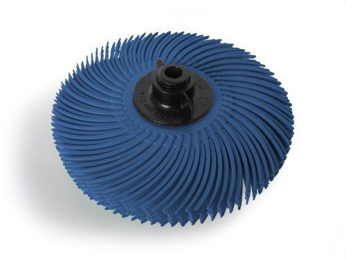 Jooltool 3m scotch-brite blue radial bristle brush assembled with plastic for sale