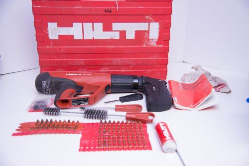 Hilti DX 460 F8 Powder Actuated Nail Gun with MX 72 Magazine, Case and Extras