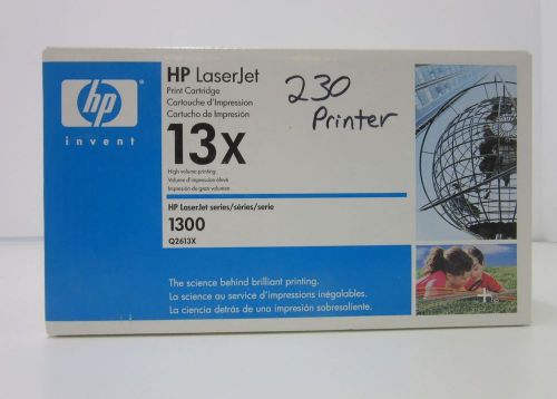 Genuine HP 13X Laser Jet Toner Cartridge in Sealed Box, Q2613X