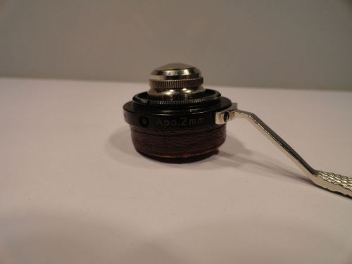 Reichert lens  Apo 2mm.,tube length 250mm. Attachment 25.3mm(1 inch)