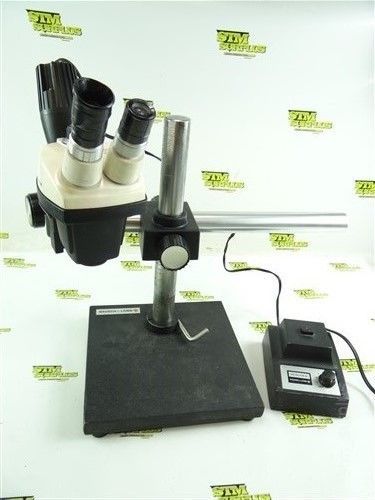 BAUSCH &amp; LOMB STERO ZOOM 4 TOOL MAKERS MICROSCOPE W/ STAND &amp; POWER SUPPLY