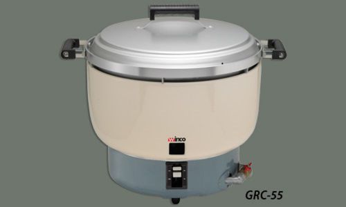 1 Set Winco 100 CUP Cooked Rice Nature Gas Rice Cooker GRC-55