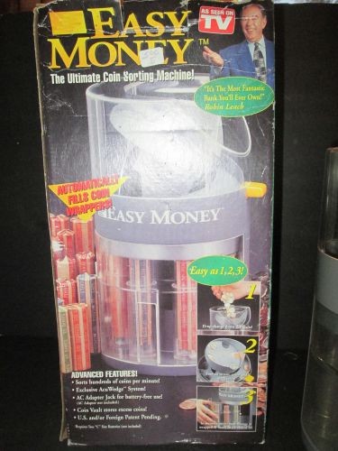 Easy Money Coin Counter Ultimate Coin Sorting Machine As Seen On TV