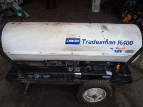 Lb white tradesman k kerosene heater 400,000 btu cp400bk for sale