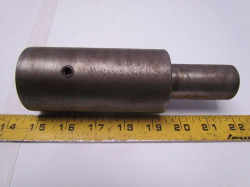 1-1/2&#034; bore 1-1/4&#034; straight shank 4-1/2&#034; projection end mill tool adapter for sale