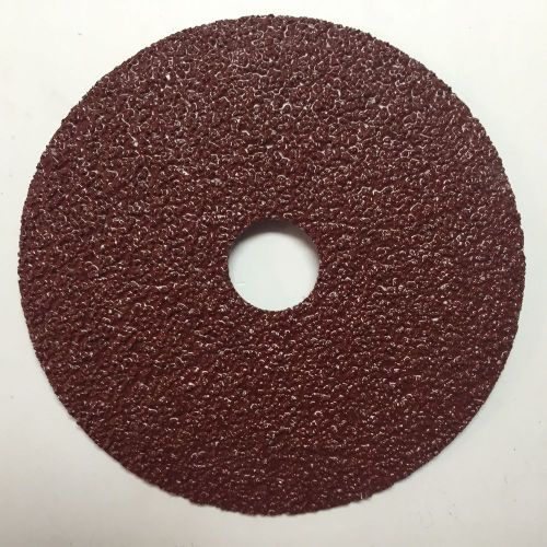 Indasa Rhynofibre Abrasive Discs 5&#034; 24 Grit 7/8&#034; Center Hole A Silver 25 Discs