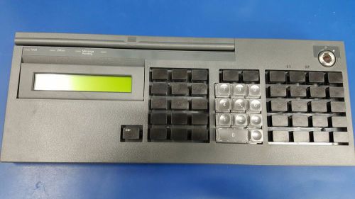 IBM SurePOS Keyboard - 50 Key with MSR and LCD - USB - Iron Grey - 65Y4679