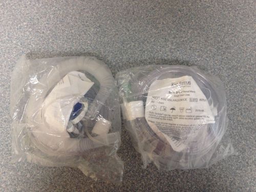 King systems safe sedate 1 large &amp; 1 small mask + flowmeter adapter kit for sale