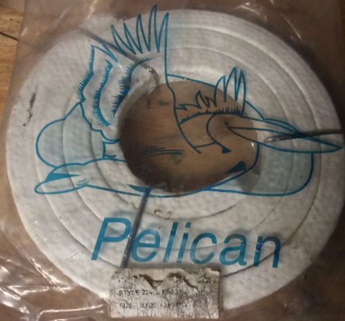 Pelican Fiber Pump Packing Material 5/8&#034; NOS