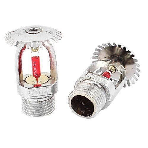 Standard Upright Fire Sprinkler Head 1/2NPT 68 Centigrade 2pcs