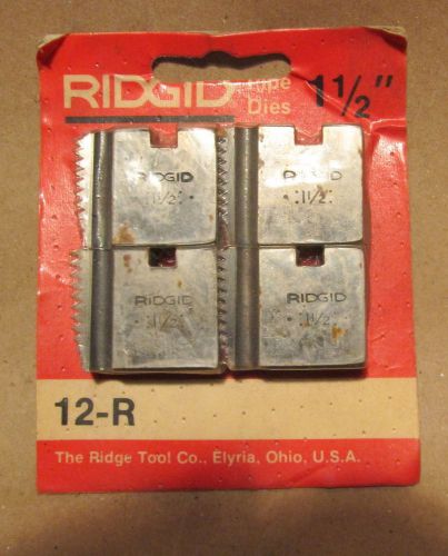 New ridgid pipe die 1 1/2&#034; will fit threaders 12r 111r 11r for sale