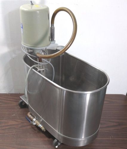 Whitehall jo-140 hydrotherapy mobile 15 gal turbine stainless whirlpool tub tank for sale