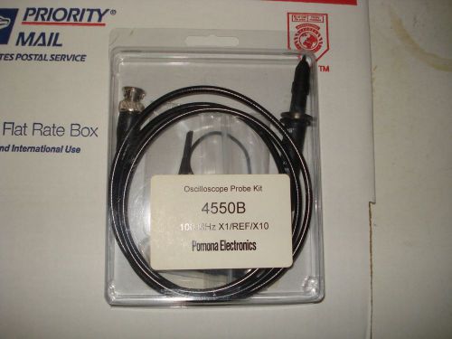 Pomona electronics 4550b cable assembly lead wire 1.2m test probe to coaxial new for sale