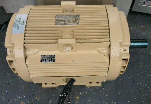 Ge severe duty ac motor 5ks286al20b5 30 hp 1775 rpm  230/460 v  286t fr 3 ph for sale