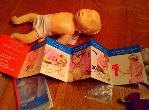 Baby CPR practice Manikin W/DVD