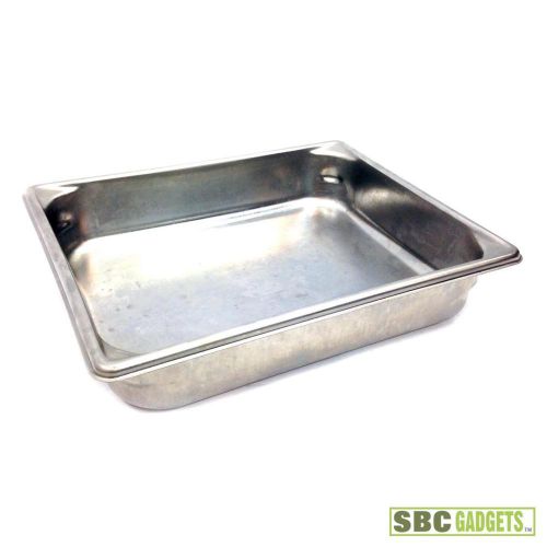 Vollrath super pan v® half size stainless steel steam table pan (p/n: 30222) for sale