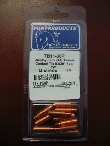 Tweco Style TB-11-30P Style Contact Tip by Thoroughbred - Pack of 10  TB-11-30P