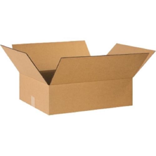 Corrugated Cardboard Flat Shipping Storage Boxes 20&#034; x 16&#034; x 6&#034; (Bundle of 25)