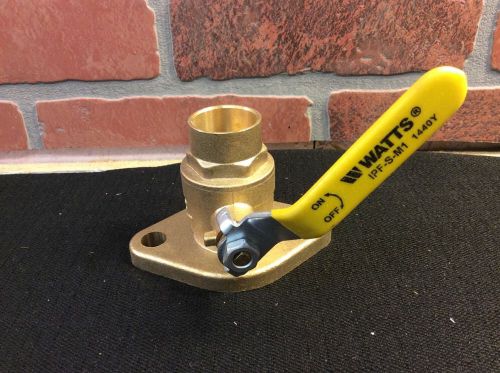 Watts isolation pump flange brass solder 1&#039;&#039; pn tpf-s-m1 for sale