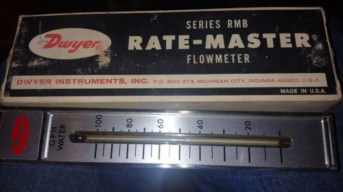 NEW IN BOX Dwyer Rate-Master Flowmeter Scale #RMB 85