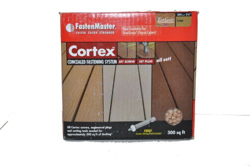 Fastenmaster 2-3/4&#034; Evergrain Cedar Cortex Concealed  Fastening System (1050)