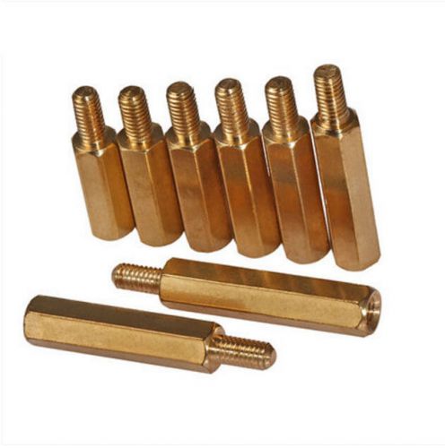 10pcs copper hex standoffs support spacer support m3 screws male female for sale