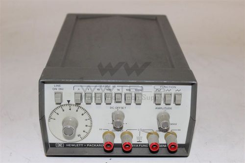 HP 3311A FUNCTION GENERATOR 0.1Hz-1MHz