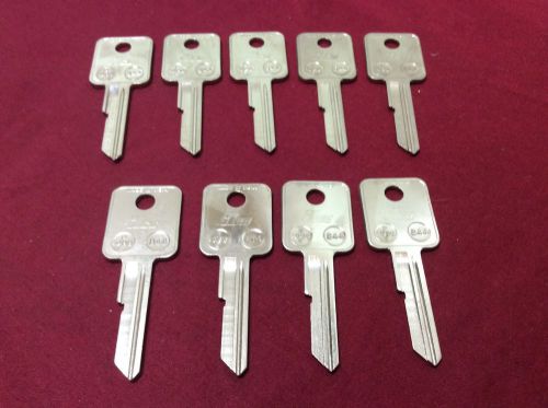 GM by Ilco B44 Key Blanks, Set of 9- Locksmith