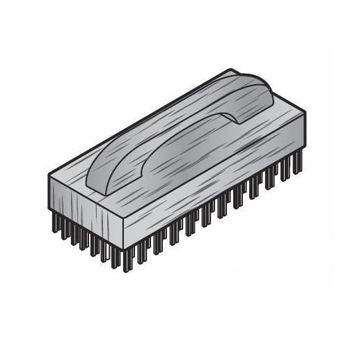 Alfa International 0015 Butcher Block Brush