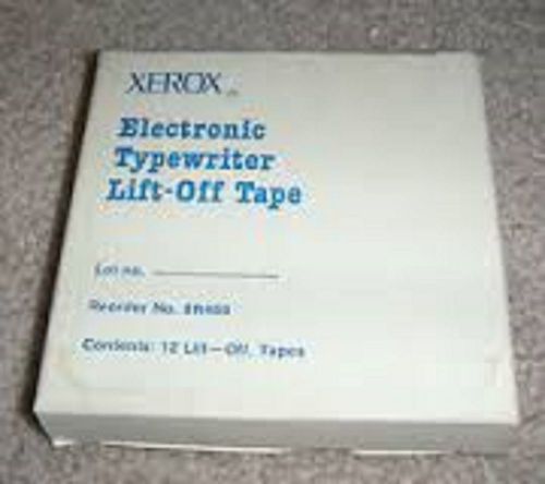 Xerox Electronic Typewriter Lift-Off Tape - Reorder # 8R460 - 12 Lift-Off Tapes!