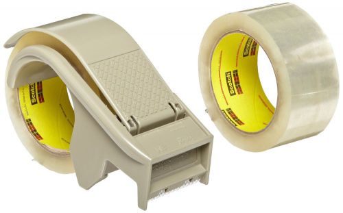 Scotch Box Sealing Tape with Dispenser PSD1 Clear 48 mm X 50 m