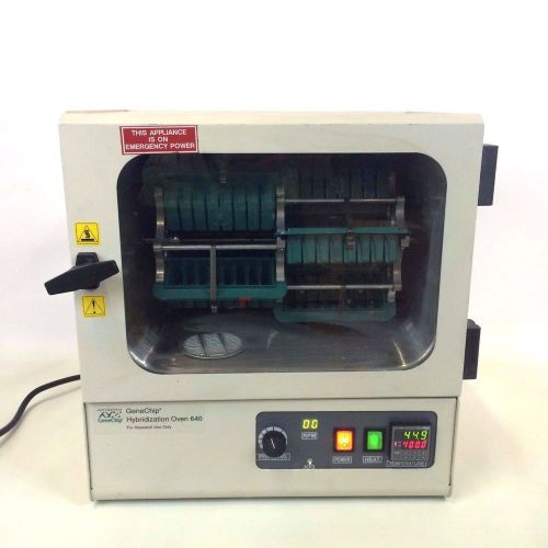 Affymetrix Gene Chip 640 Hybridization Oven Lab Laboratory Rotisserie Incubator