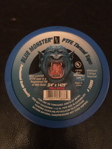 Blue Monster PTFE Thread Tape 3/4&#034;x1429&#034; .