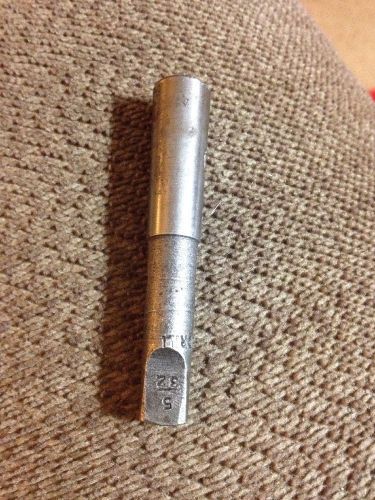 5/32&#034; Morse Taper 1 MT Drill Collet Split Sleeve Driver Holder Metal Lathe Press