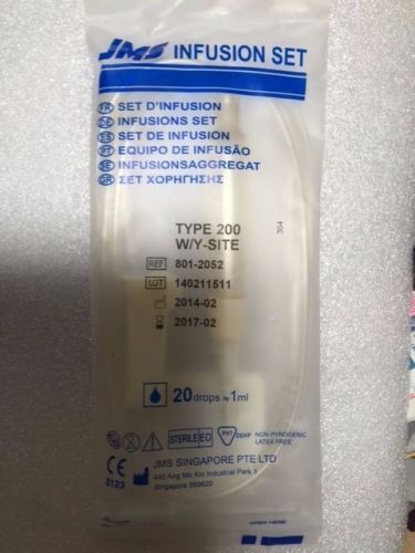 Infusion set type 200 w/y-site 20drops (8 sets) for sale