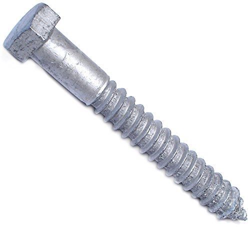 Hard-to-find fastener 014973150242 1/2-inch x 4-inch hex lag screws, 25-piece for sale