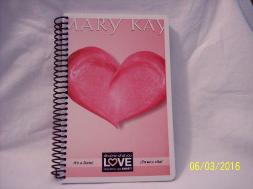 MARY KAY SPIRAL BOUND PLANNER-COVERS JULY 2016 THROUGH DECEMBER 2017-BRAND NEW
