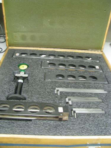 Johnson gage thread checking gage set w/ standards and case - dm6 for sale