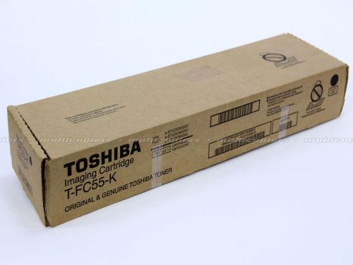 Genuine Toshiba T-FC55-K TFC55K Black Toner Cartridge E-STUDIO 5520C 6520C 6530C