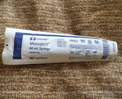 Covidien Monoject Syringe 60 Ml Catheter Tip New Sealed
