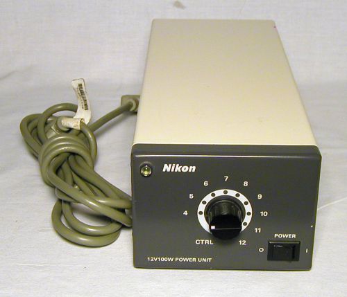 Nikon PSM-1120 100W Power Supply, for Diaphot/Epiphot 300/200, VG Condition.