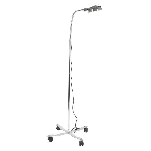 Drive medical 13408mb dome style exam lamp adjustable height 48&#034;-72&#034; caster base for sale