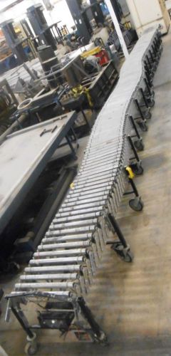 Best conveyors, powertrax power bed, 8-06007, flexible conveyor unit 60 ft for sale