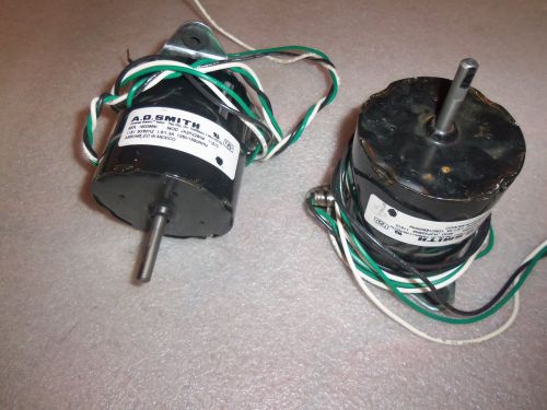 AO SMITH ELECTRIC MOTORS MATCHING PAIR
