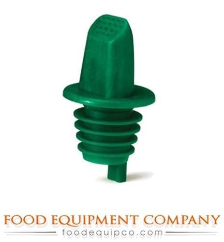Tablecraft 33G Free Flow Pourer with screen green  - Case of 144