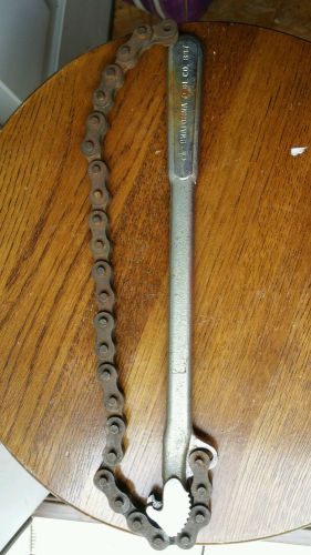 Vintage OTC Owatonna Tool Co 887 Chain Wrench,Pipe Wrench 12&#034;