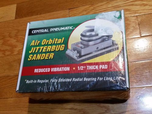Central Pneumatic Air Orbital Jitterbug Sander 90115 New Sealed Box
