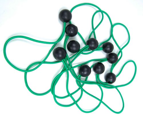 Bungee Ball Elastic Cords 8 Inch - Set of 10